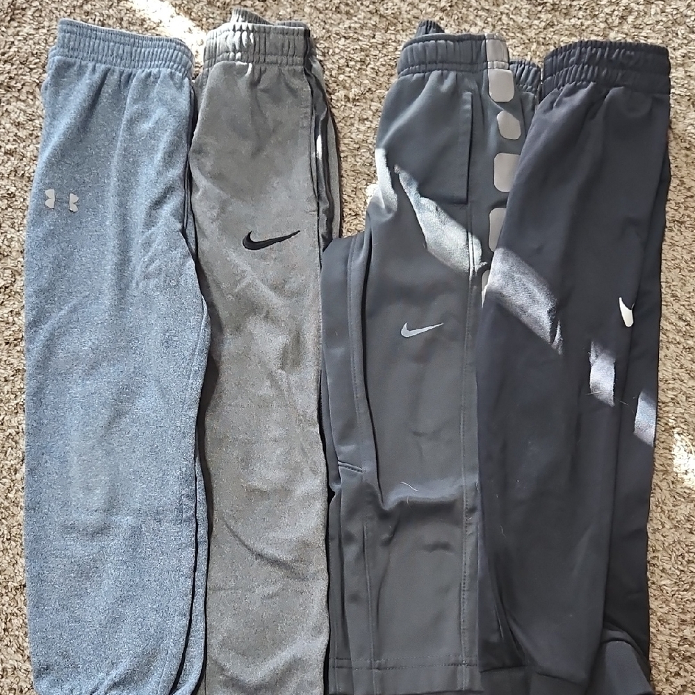 Nike And Under Armour Kids Jogger Pants